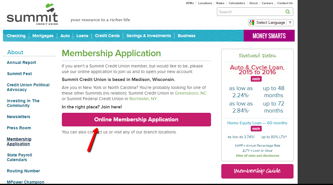 Summit Credit Union Online Banking Login ⋆ Login Bank