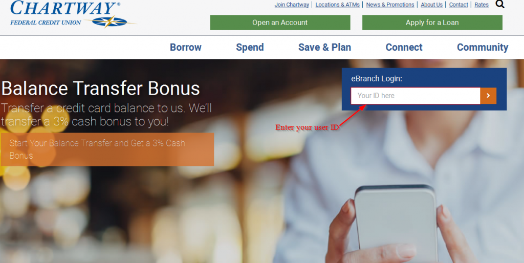 Chartway Federal Credit Union Online Banking Login Login Bank