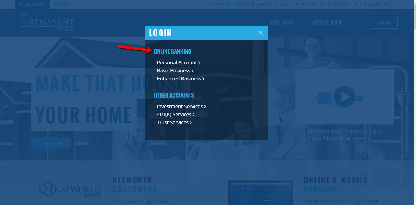 Renasant Bank Online Banking Login ⋆ Login Bank