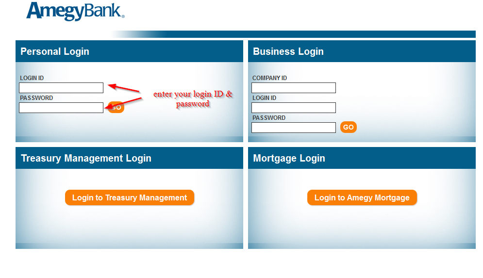 Amegy Bank Online Banking Login Login Bank