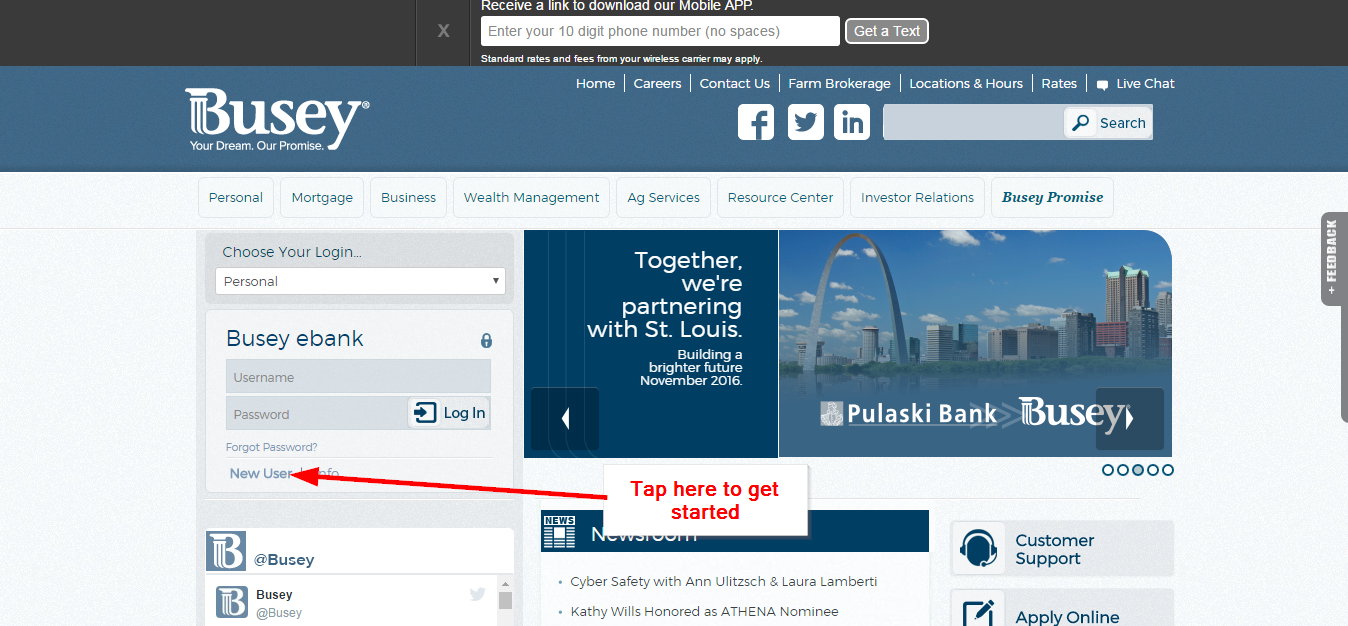Busey Bank Online Banking Login ⋆ Login Bank