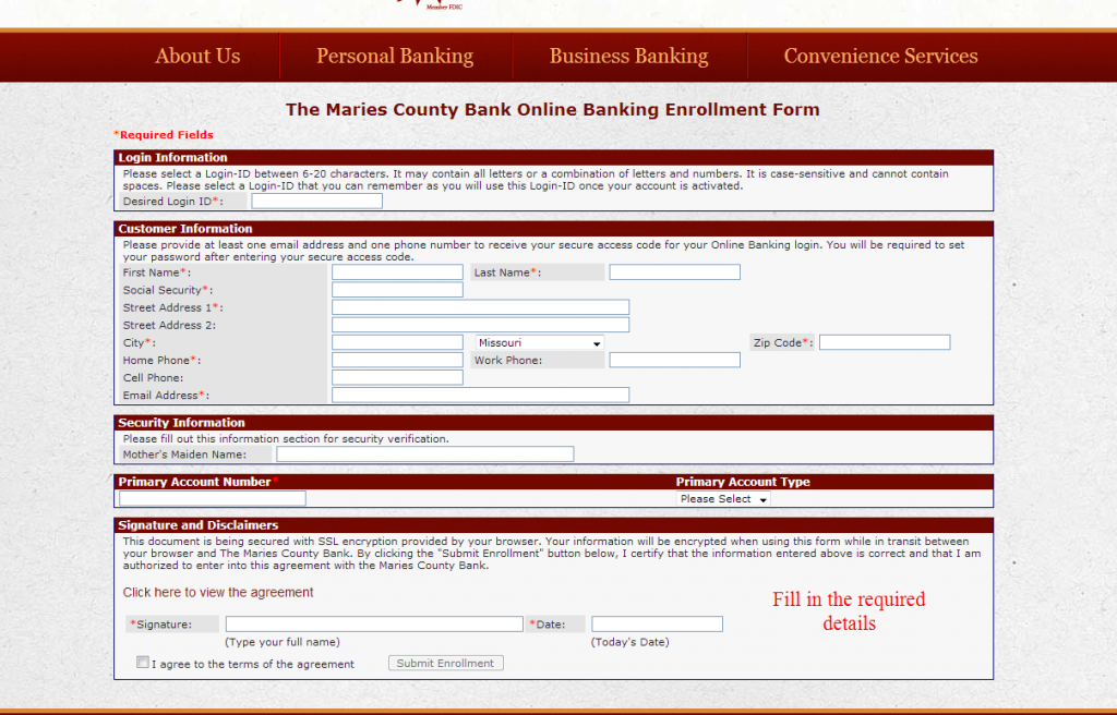 Maries County Bank Online Banking Login ⋆ Login Bank
