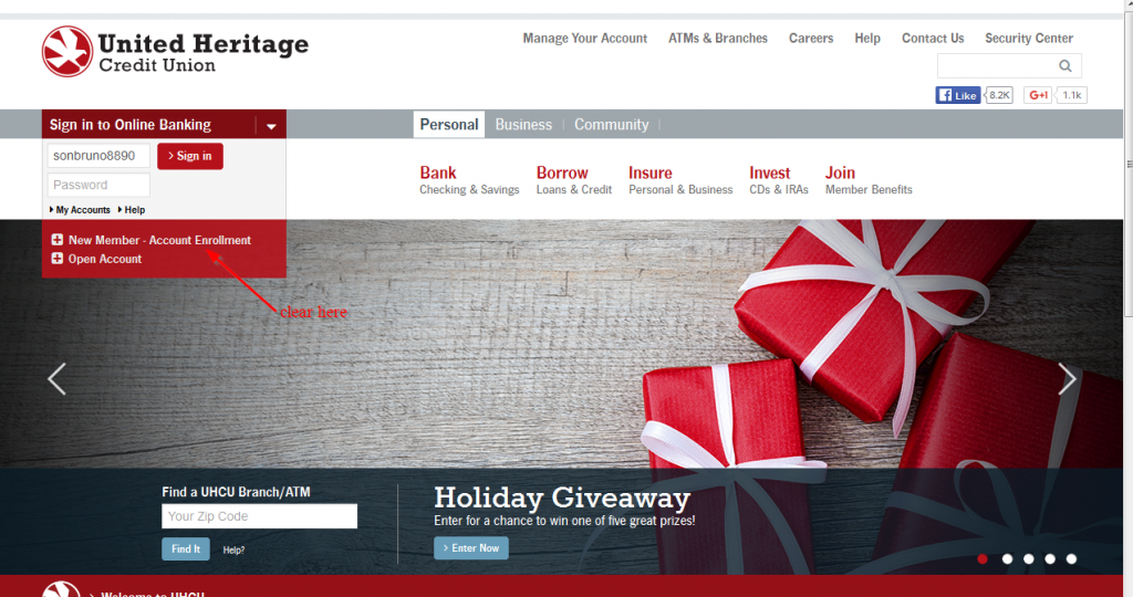 United Heritage Credit Union Online Banking Login ⋆ Login Bank