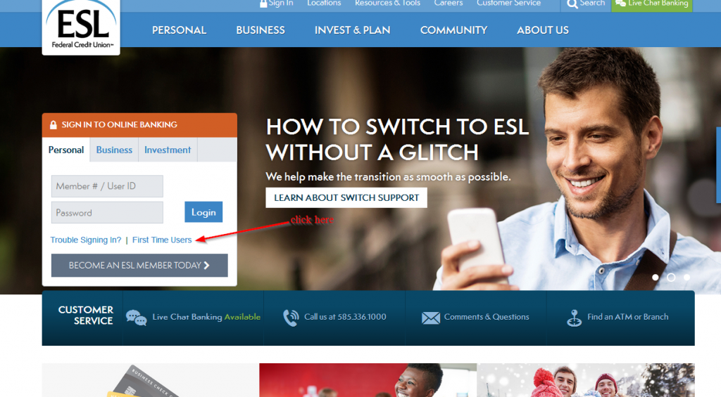 ESL Federal Credit Union Online Banking Login ⋆ Login Bank
