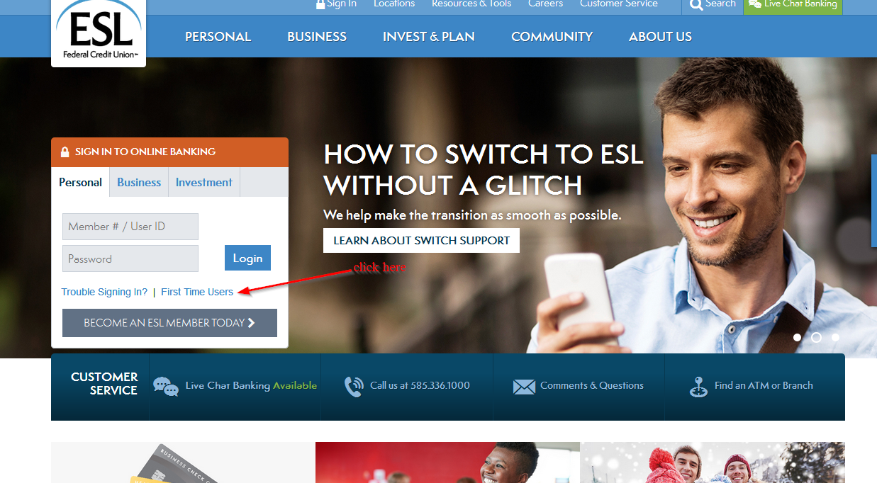 ESL Federal Credit Union Online Banking Login ⋆ Login Bank