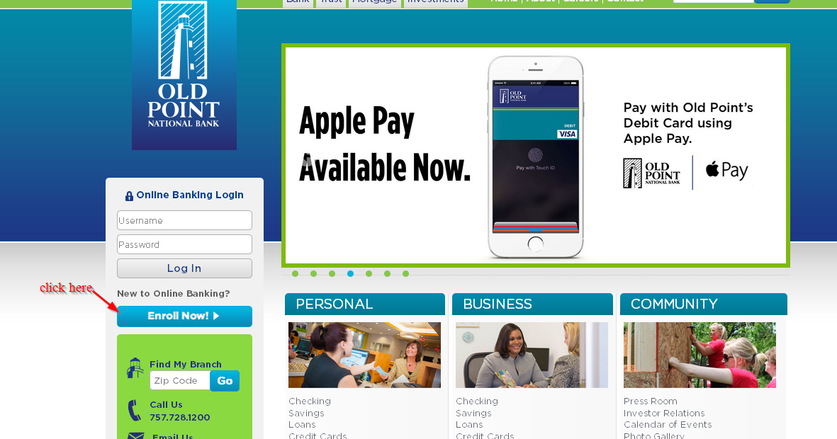 Old Point National Bank Online Banking Login ⋆ Login Bank