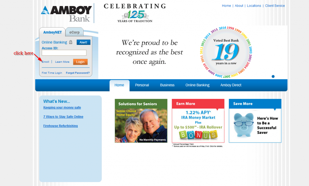 Amboy Bank Online Banking Login ⋆ Login Bank