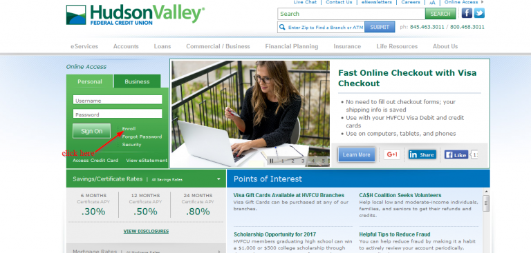 Hudson Valley Federal Credit Union Online Banking Login ⋆ Login Bank