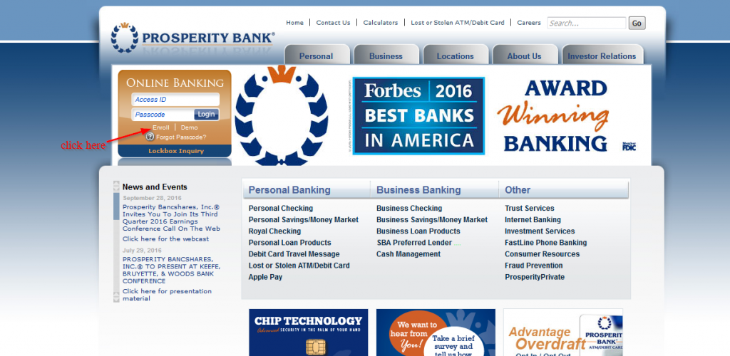 Prosperity Bank Online Banking Login ⋆ Login Bank