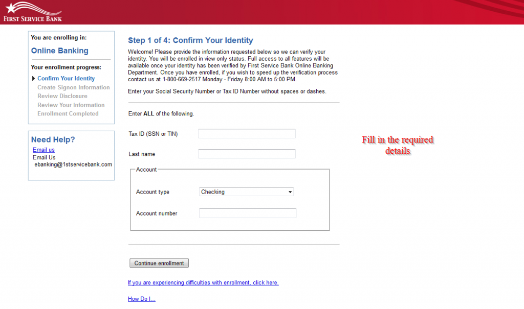 First Service Bank Online Banking Login ⋆ Login Bank