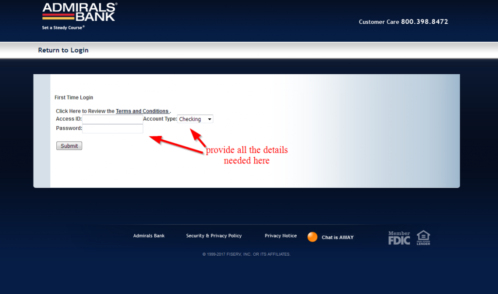 Admirals Bank Online Banking Login Login Bank Admirals Bank Online Banking Login Login Bank