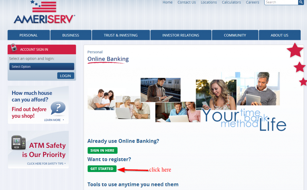 ameriserv enroll
