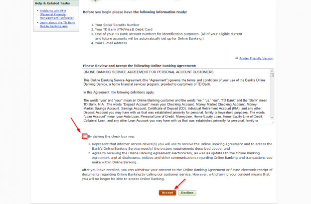 td bank online job application td bank online job application
