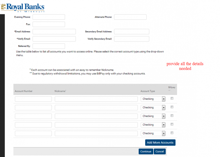 Royal Banks of Missouri Online Banking Login ⋆ Login Bank