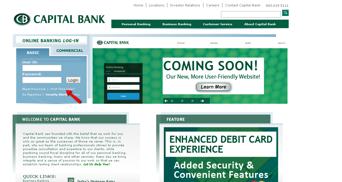 how to get your first bank user id