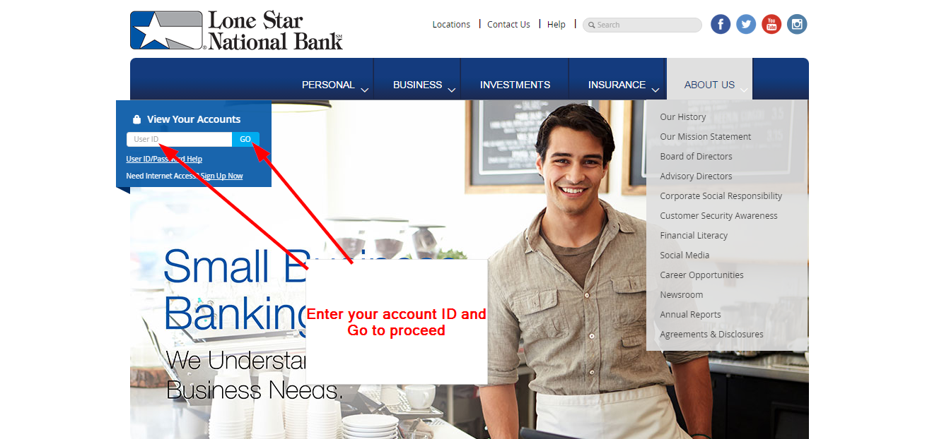 Lone Star National Bank Online Banking Login ⋆ Login Bank