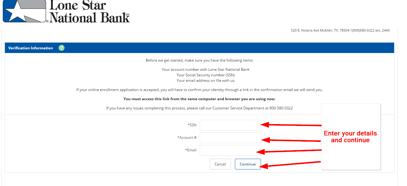 Lone Star National Bank Online Banking Login ⋆ Login Bank