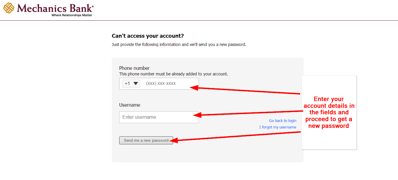 Mechanics Bank Online Banking Login ⋆ Login Bank