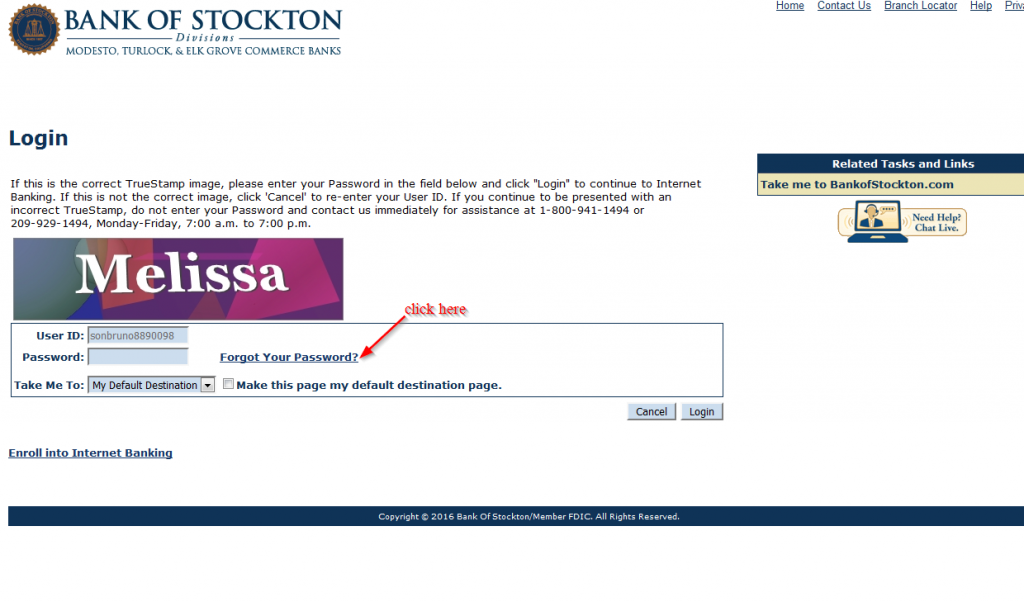 Bank of Stockton Online Banking Login ⋆ Login Bank