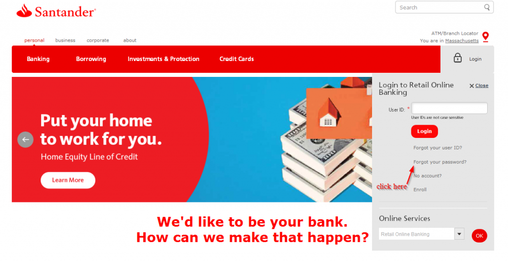 Santander Bank Online Banking Login ⋆ Login Bank