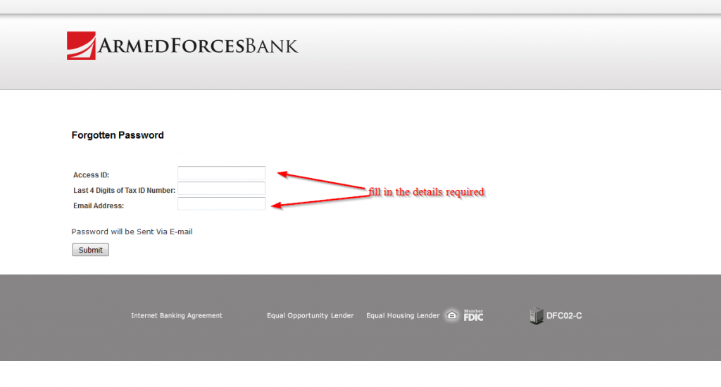 Armed Forces Bank Online Banking Login ⋆ Login Bank