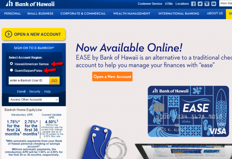 Bank of Hawaii Online Banking Login ⋆ Login Bank