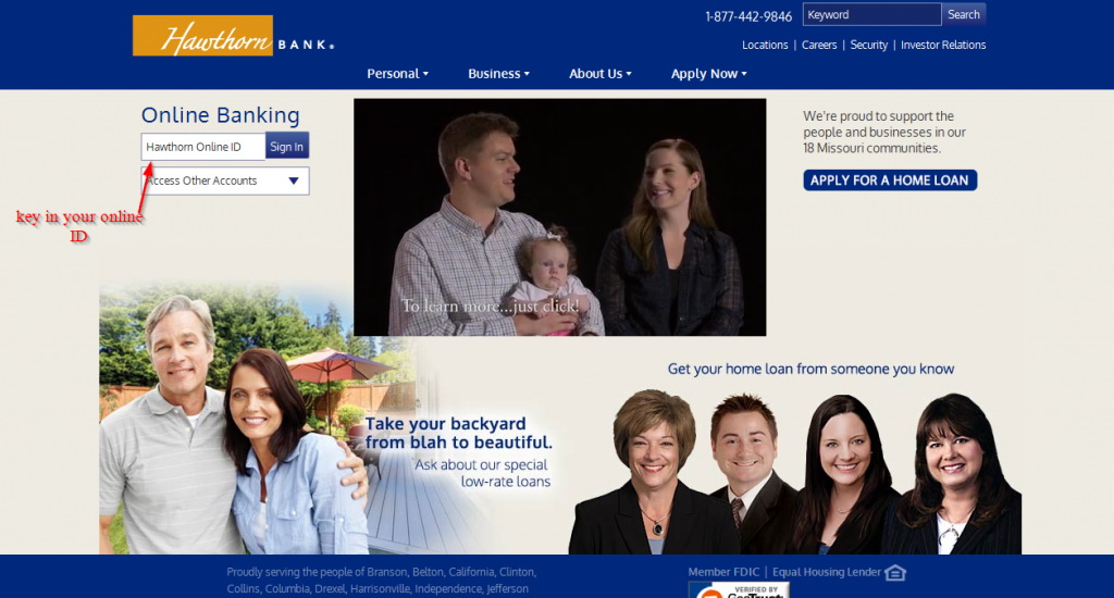 Hawthorn Bank Online Banking Login ⋆ Login Bank