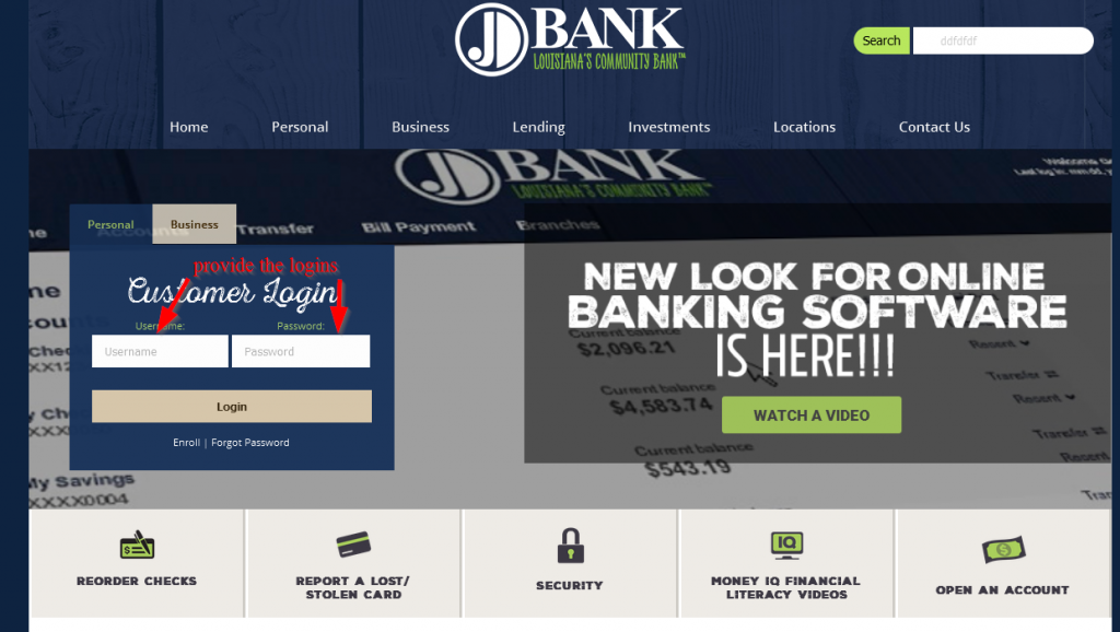 JD Bank Online Banking Login ⋆ Login Bank