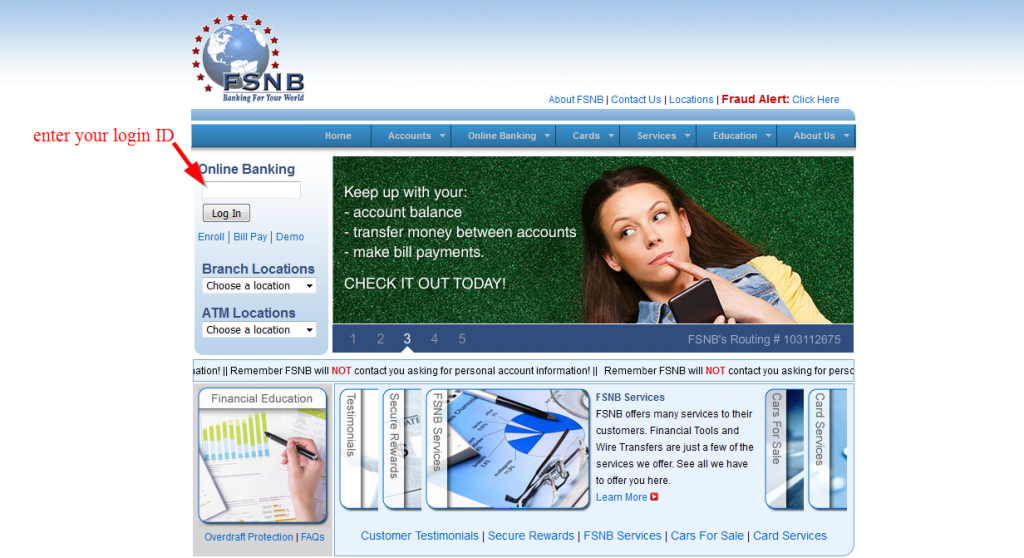 FSNB Bank Online Banking Login ⋆ Login Bank