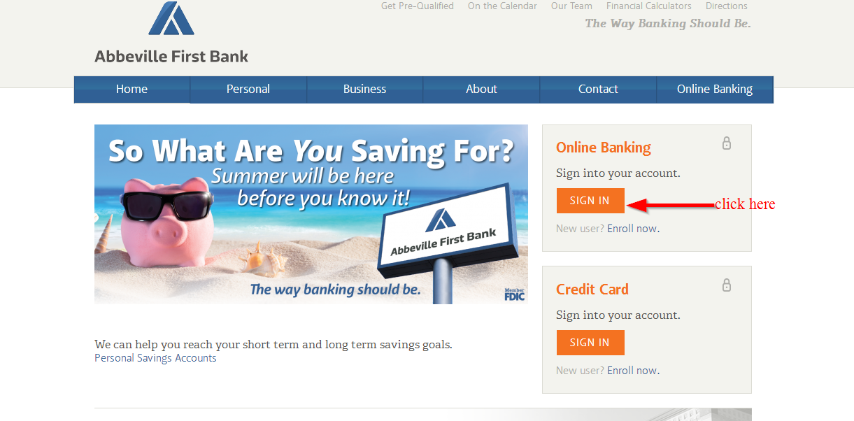 Abbeville First Bank Online Banking