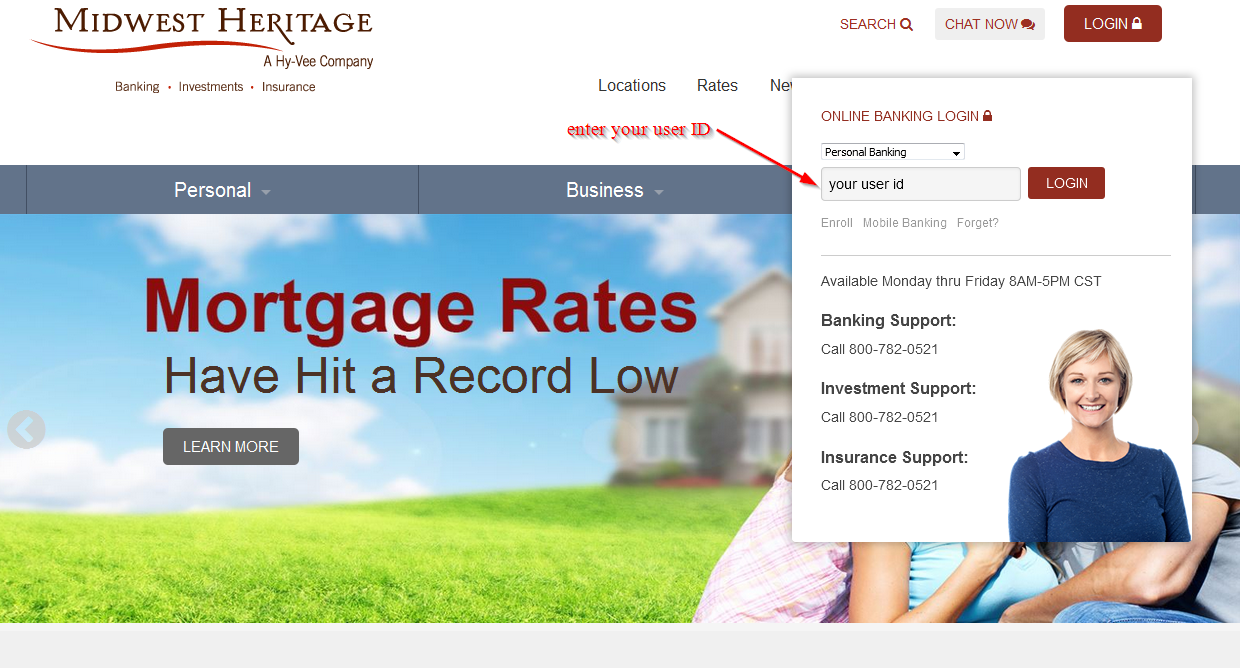 Midwest Heritage Bank Online Banking Login ⋆ Login Bank