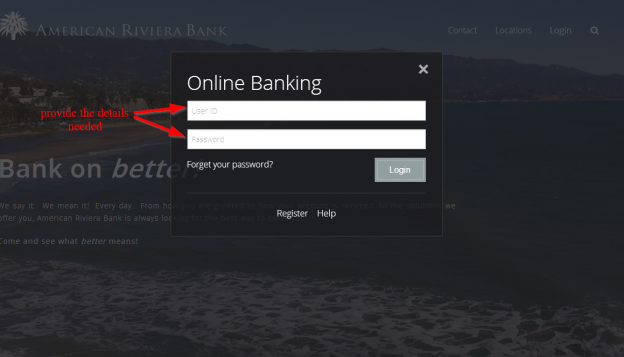 Step 3 Login Bank