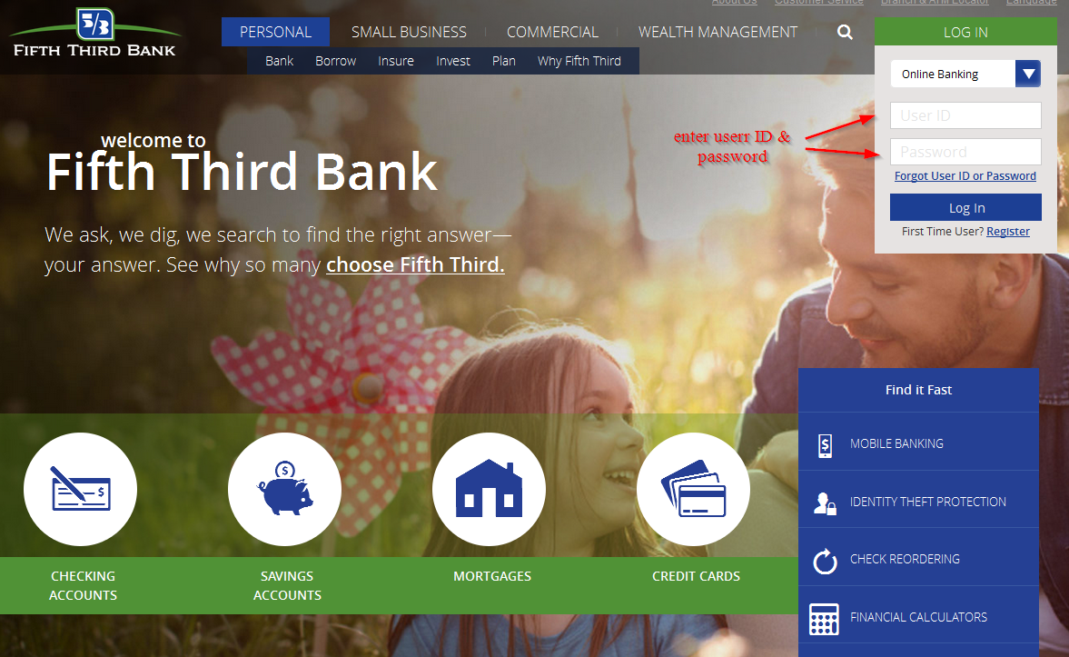 5 3 bank online banking