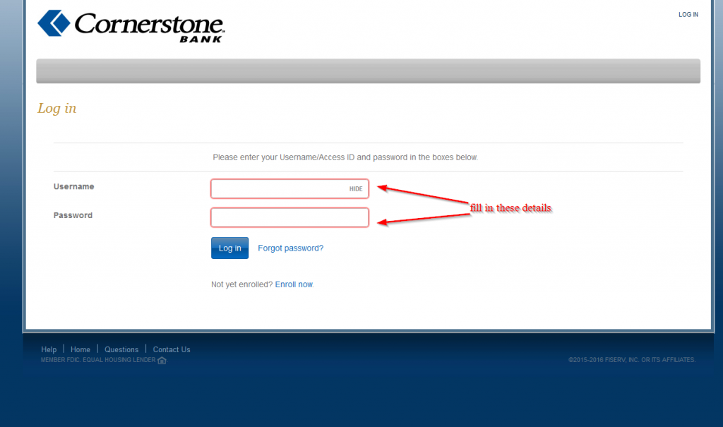 Cornerstone Bank Online Banking Login ⋆ Login Bank