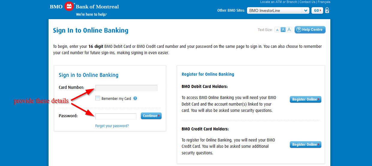 Bmo Bank Online Banking Login Login Bank