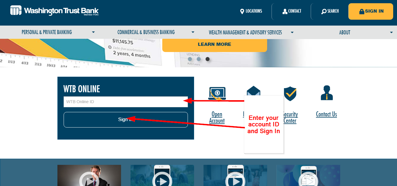 Washington Trust Bank Online Banking Login ⋆ Login Bank
